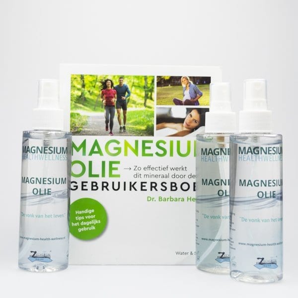 Magnesium olie incl. gratis gebruikersboek