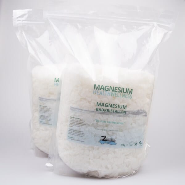 Magnesium badkristallen voordeelpakket 2x 2,5kg