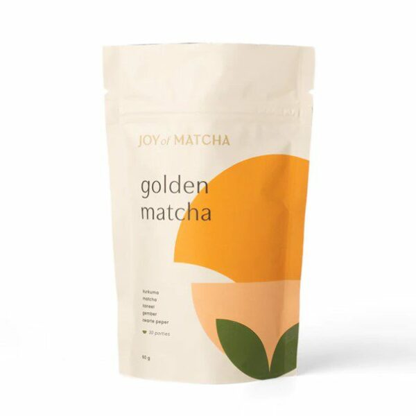 goldenbiologische matcha thee